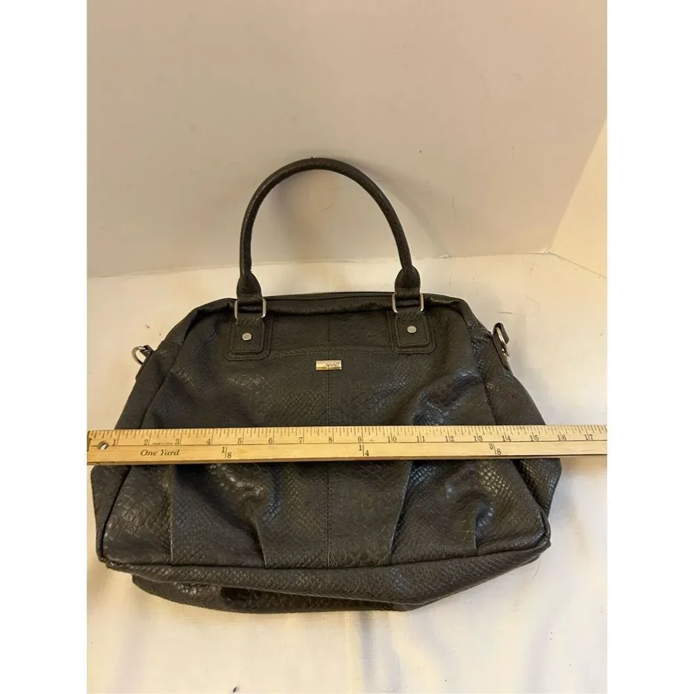 Jewell Thirty one satchel gray pebble 16